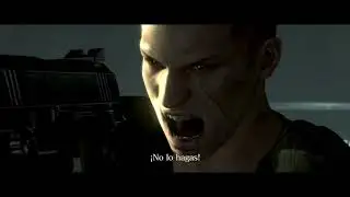 Resident evil 6 Jake habla con Chris