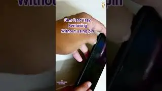 Sim Card Tray removing without pin | SRI RAJARAJESHWARI CREATIONS
