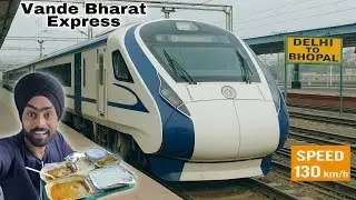 Delhi to Bhopal 20172 Vande Bharat Train Journey • Kashmir to Kanyakumari in Vande Bharat Train