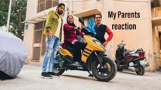 My Parents reaction on My New Scooty..😂