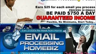 You Get Paid $25 Per Email You Process!