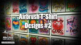 Airbrush Shirt Designs Part 2