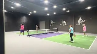 01/16/26: Brenda/? 🆚 Anthony/David @ Private Court in Kingman, AZ. Recreational PickleBall. 