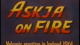 Askja on Fire - 1961