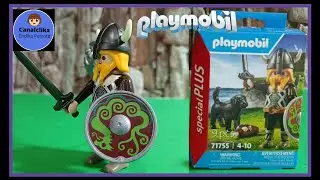 UNBOXING. Vikingo con perro. Special plus Playmobil.