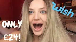TESTING A WIG FROM WISH... EXTREMELY SHOOK!