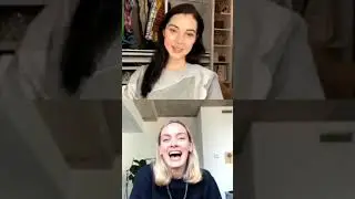 Adelaide Kane & Rachel Skarsten's Instagram live - April 8, 2020