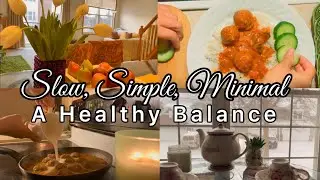 MINIMALIST PHILOSOPHY FOR SLOW & SIMPLE LIVING : Embrace Minimalism in a Balanced Way | Silent Vlog