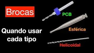 Brocas, os tipos mais comuns e como utilizar [Ferramentas para o modelismo]