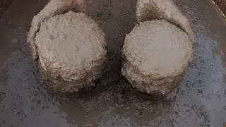 whole crushing of yellow block texture 🤤🤤