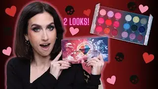 NOMAD VERONA LOVE & DEATH PALETTE // 2 LOOKS & SWATCHES! Is it the same GOOD Nomad quality??