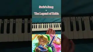 Soria&rsquo;s Song (: #foryou #piano #music #games #videogames #zelda #fyp #shorts #viralvideo