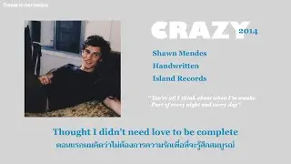 [thaisub/แปล] Crazy - Shawn Mendes