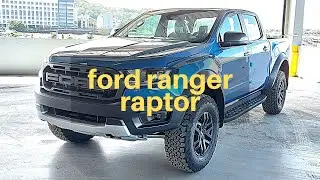 Ford Ranger Raptor 4x4 AT 2022 года в цвете Performance Blue &mdash; Пеший тур (Филиппины)