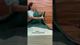 💸 Rs.1199 | Mercerised Cotton Saree &ndash; Rich Finish, Pure Comfort ✨