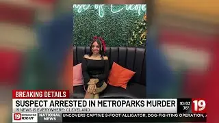 Cleveland Metroparks homicide suspect accused of shooting 25-year-old mother in custody