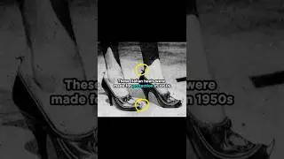 Italian defense shoes made for protection of women in 1950s #history #womensafety #defence