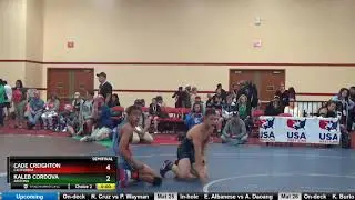 SB 134-146 Cade Creighton California Vs Kaleb Cordova Arizona