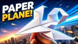 TEACHERS HATE THIS! The ULTIMATE Paper Airplane That NEVER FAILS! 📏🔥
