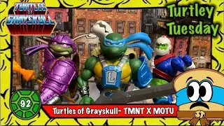 Turtles of Grayskull Leonardo, Donatello and Mouse Jaw Figures