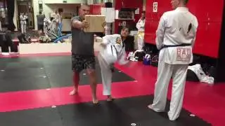 Overhead and Scorpion break by Master Amitis Pourarian