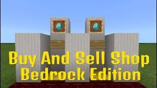 Купи и продай магазин в Bedrock Edition! | Обучающее видео по командному блоку
