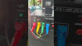 Testing Panel ATS 250Kva + AMF For Genset Manual ( Kunci Kontak ) & Digital ModuL.