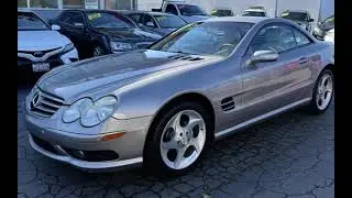 2004 Mercedes-Benz SL 500 for sale in SACRAMENTO, CA