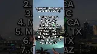 Top 10 Safest Cities? We're in the Mix! (McKinney, Frisco, Plano)