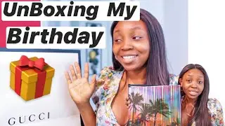 Unboxing My Birthday Gift / Tehi Blessed/ small youtubers support