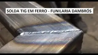 TIG ferro sem adi&ccedil;&atilde;o de material