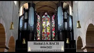 Récital J.-S. BACH - 9 avril 2022 - Orgue Kern de l'Eglise saint Georges (F - 67500 HAGUENAU)
