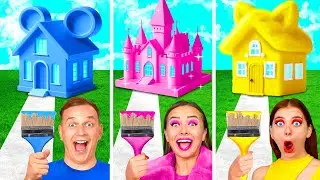 Домики Одного Цвета Челлендж | Смешные Cитуации от Fun Challenge
