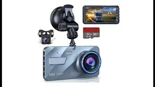 navor Dual Lens Dash Cam Front and Rear 1080P Night Vision Waterproof Backup Camera