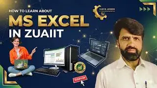 MS Excel Advance Filter, Average, Bar Chart, Cell Protection by ZUAIIT 2025