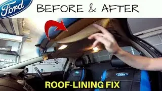 Example of a BLACK Headliner Install on a FORD FALCON FG UTE