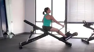 Тяга одной рукой без ног на Total Gym Row Trainer гребной тренажер