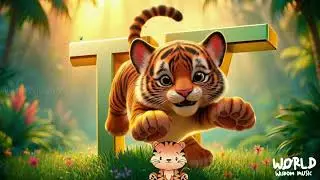 🐯 T is for Tiger | ABC Alphabet Song for Kids | World Wisdom Music
