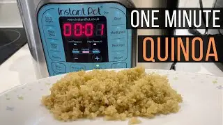 One Minute QUINOA | Instant Pot