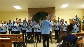 War chant by the Sion Youth choir Namibia