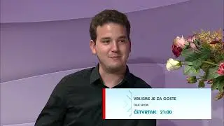 RTV HB | Najava: Vrijeme je za goste - Emil Bevanda i Ivana Jukić