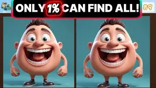 VERY HARD LEVEL🤯\Train Your Brain / Spot 3 Differences! Try This10-Minute Brain Workout