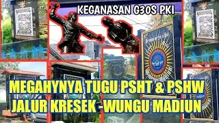 Vlog tugu PSHT &times; PSHW jalur wungu dungus kresek madiun // ternyata basis ?