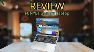 FUNYET 16 Inch Gaming Laptop Review (2025) | Intel 12th Gen N95, 16GB RAM, 512GB SSD, Windows 11 Pro
