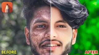 Autodesk Sketchbook Face Smooth Photo Editing | Face Smooth Photo Editing | Tushar Khan