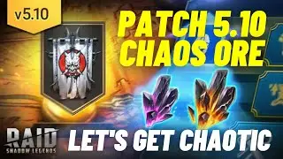 Patch 5.10 - Chaos Ore, Artifact Reworking, and Gear Filters!