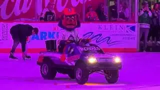 Got hit in the back by a chuck A puck at the reading royals ECHL game ￼hockey game chuck A puck ￼