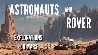 Exploring Mars: Astronauts and Rovers Roam the Red Planet