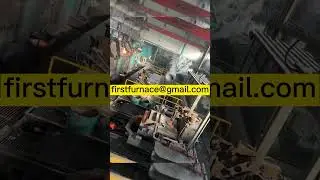 China uses induction melting furnaces to produce sewer grate, exhibited in various workshops