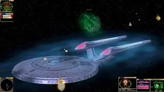 Solaris Class vs Romulan Valdores | KM | Star Trek Bridge Commander